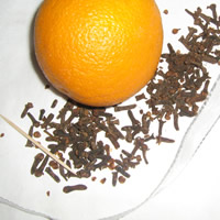 What you need to make a pomander